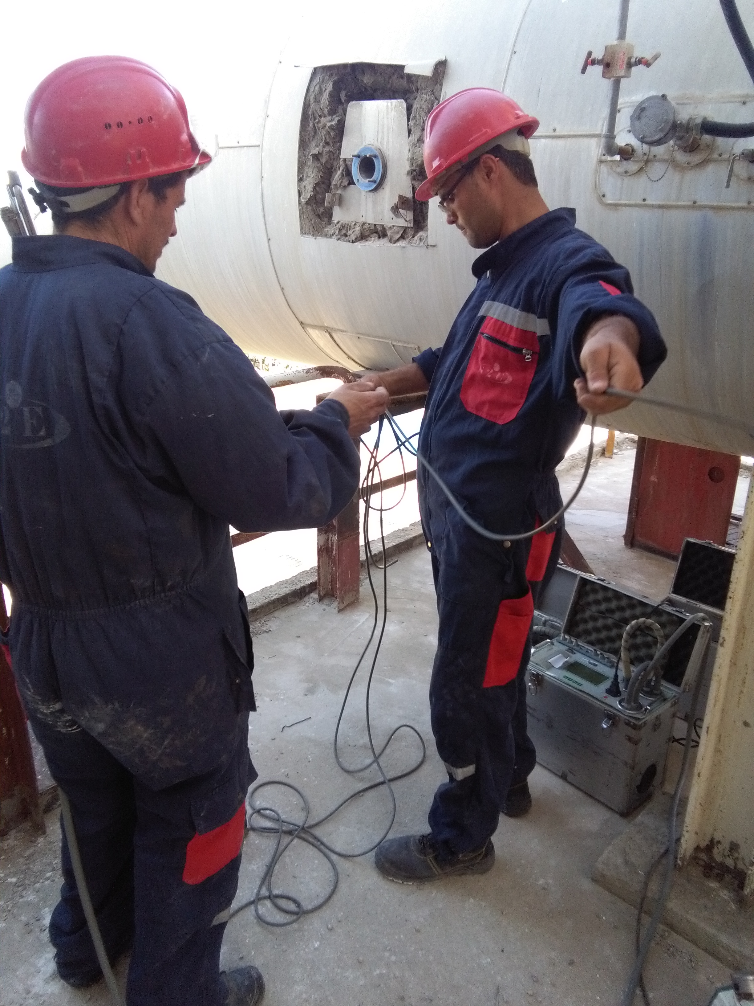 Image illustrant l'analyse de l'air ambiant