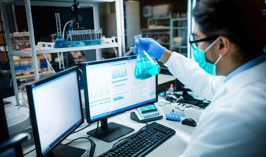 Image illustrant l'analyse des rejets hydriques