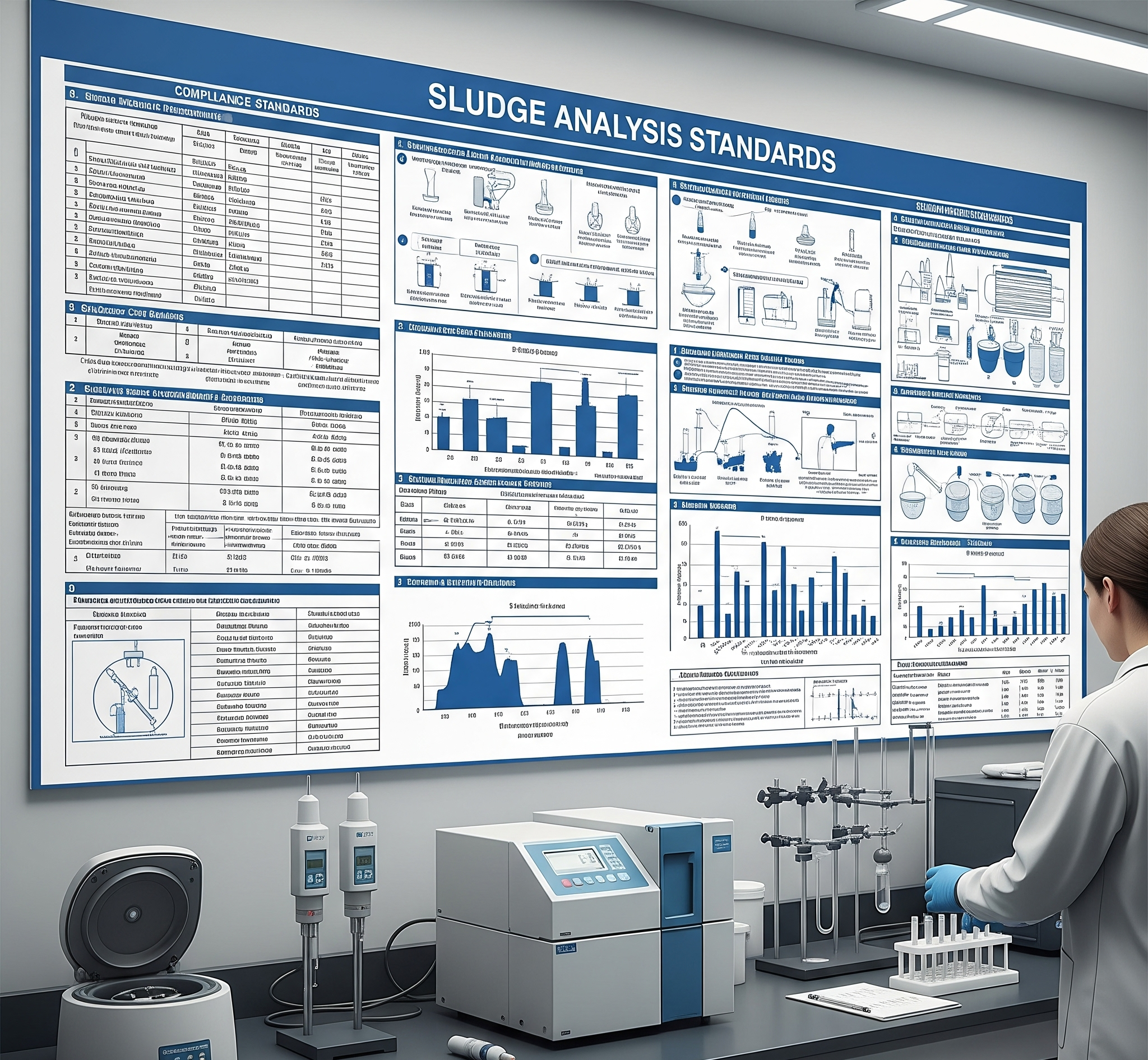 Conformité aux normes d'analyse des boues