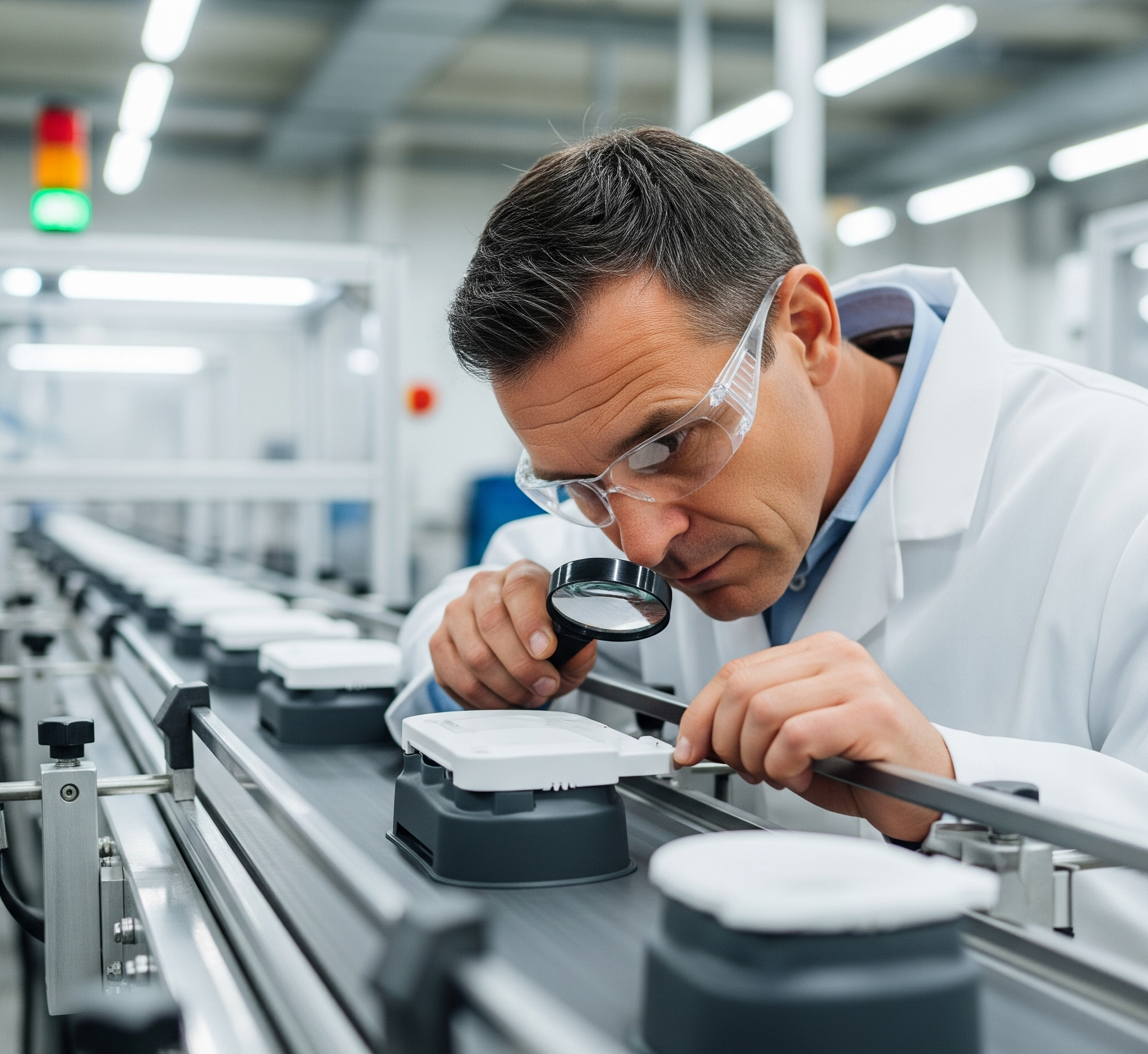 Inspection des produits finis