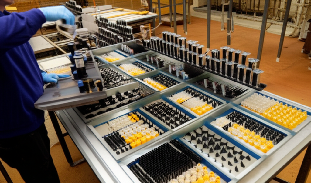 Échantillonnage sur site par l'équipe S2E