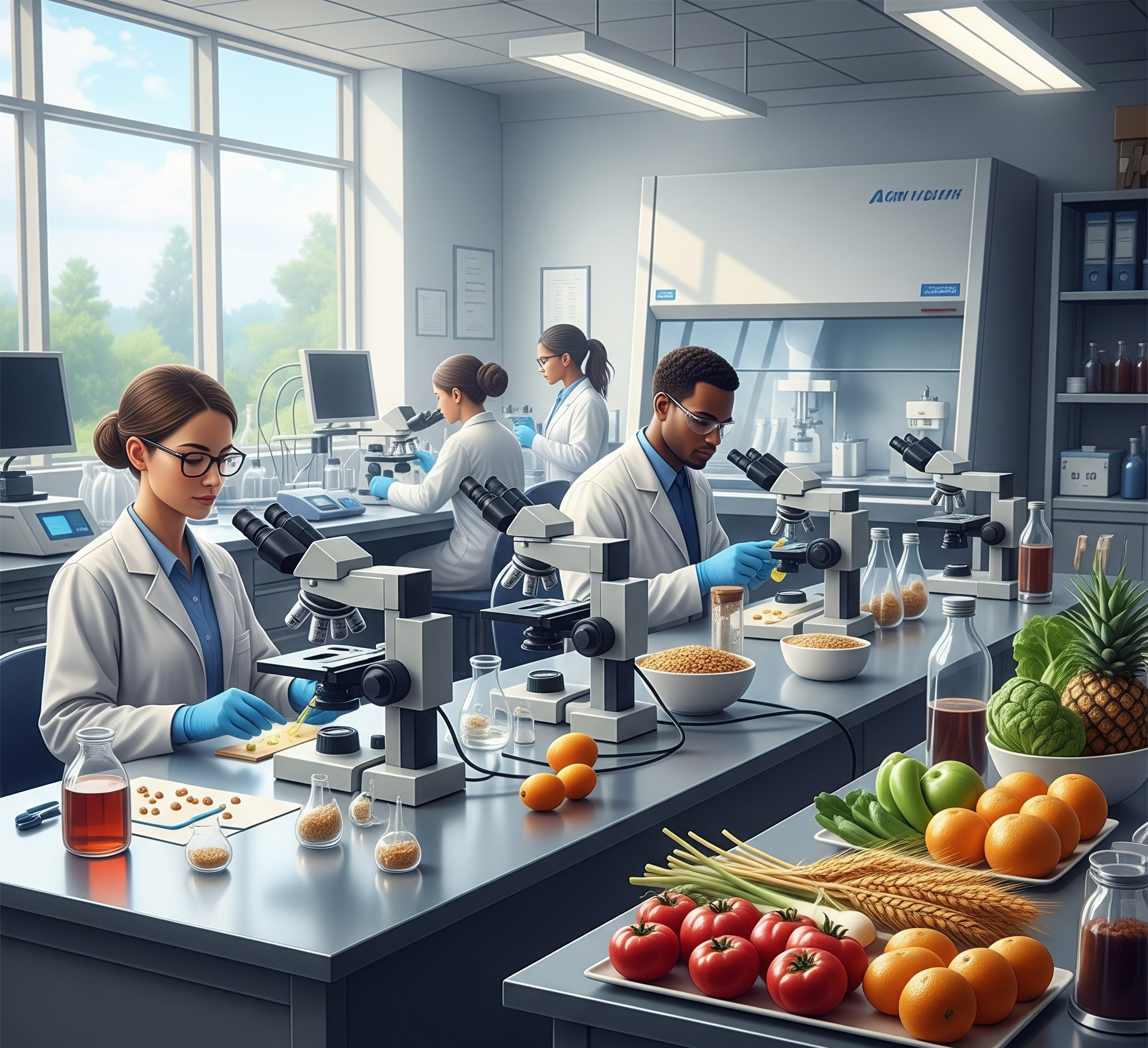 Illustration pour le secteur agro-alimentaire