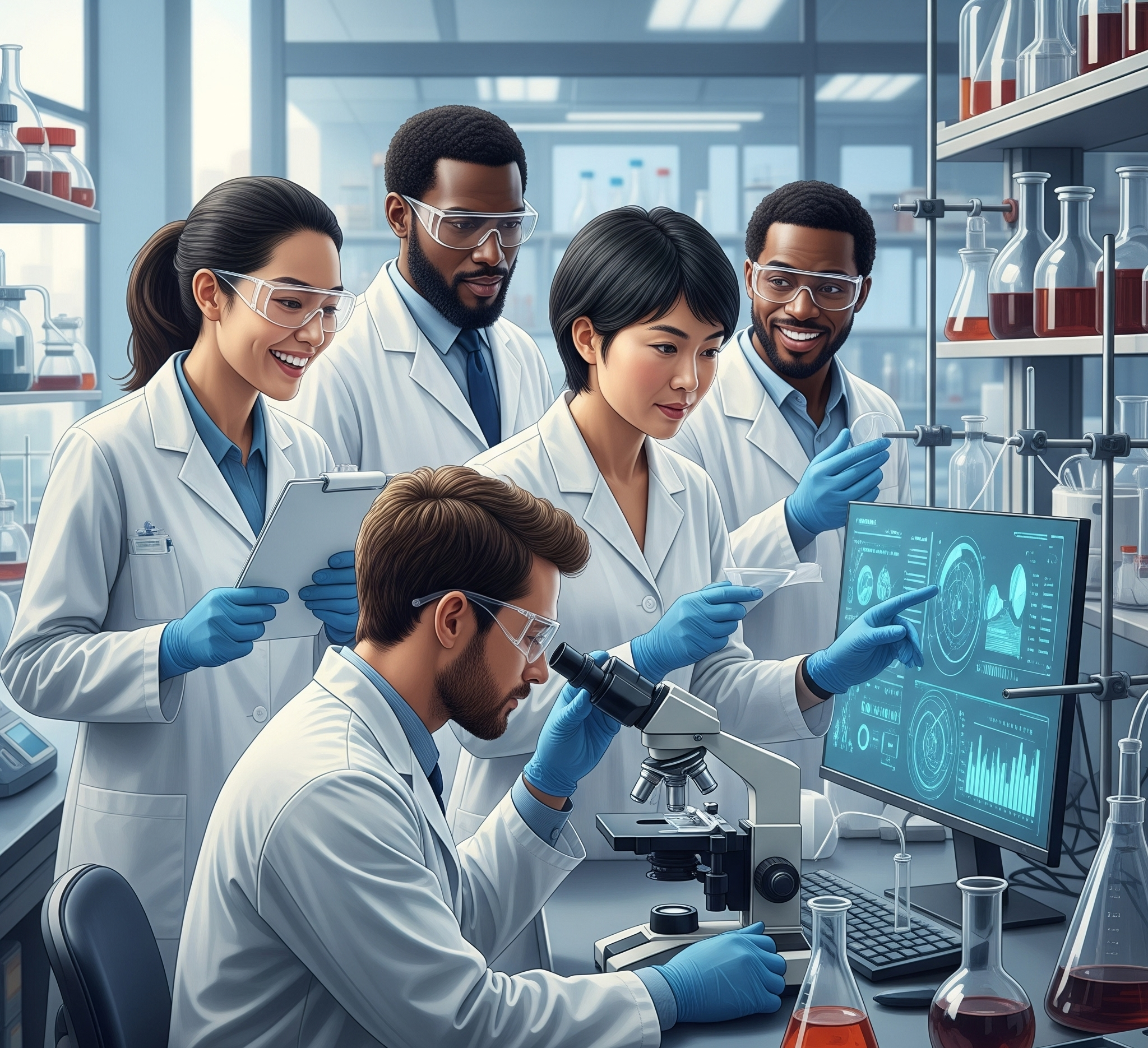 Illustration pour les études et réalisations