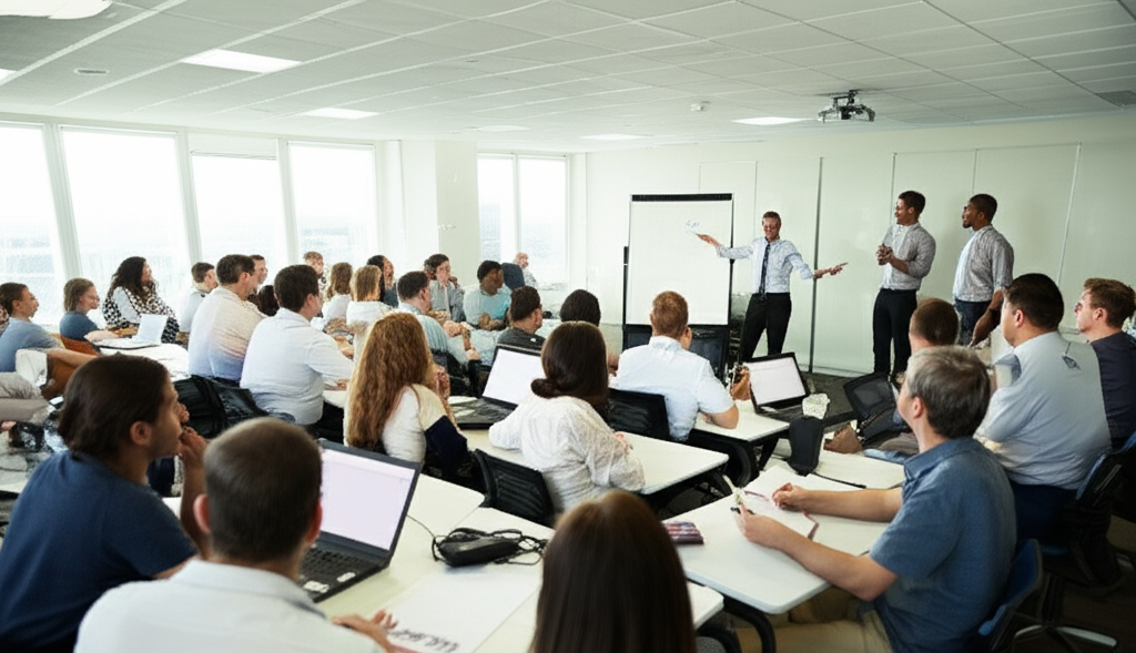 Session de formation en cours chez S2E